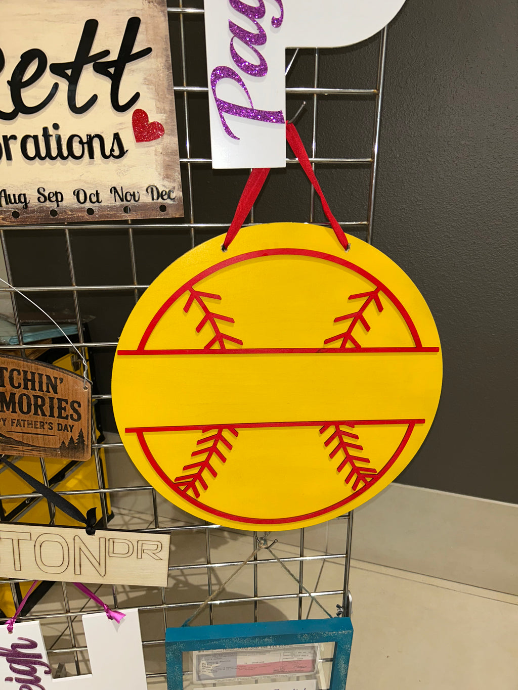Wall / Door Hanging 18" round Custom Decor