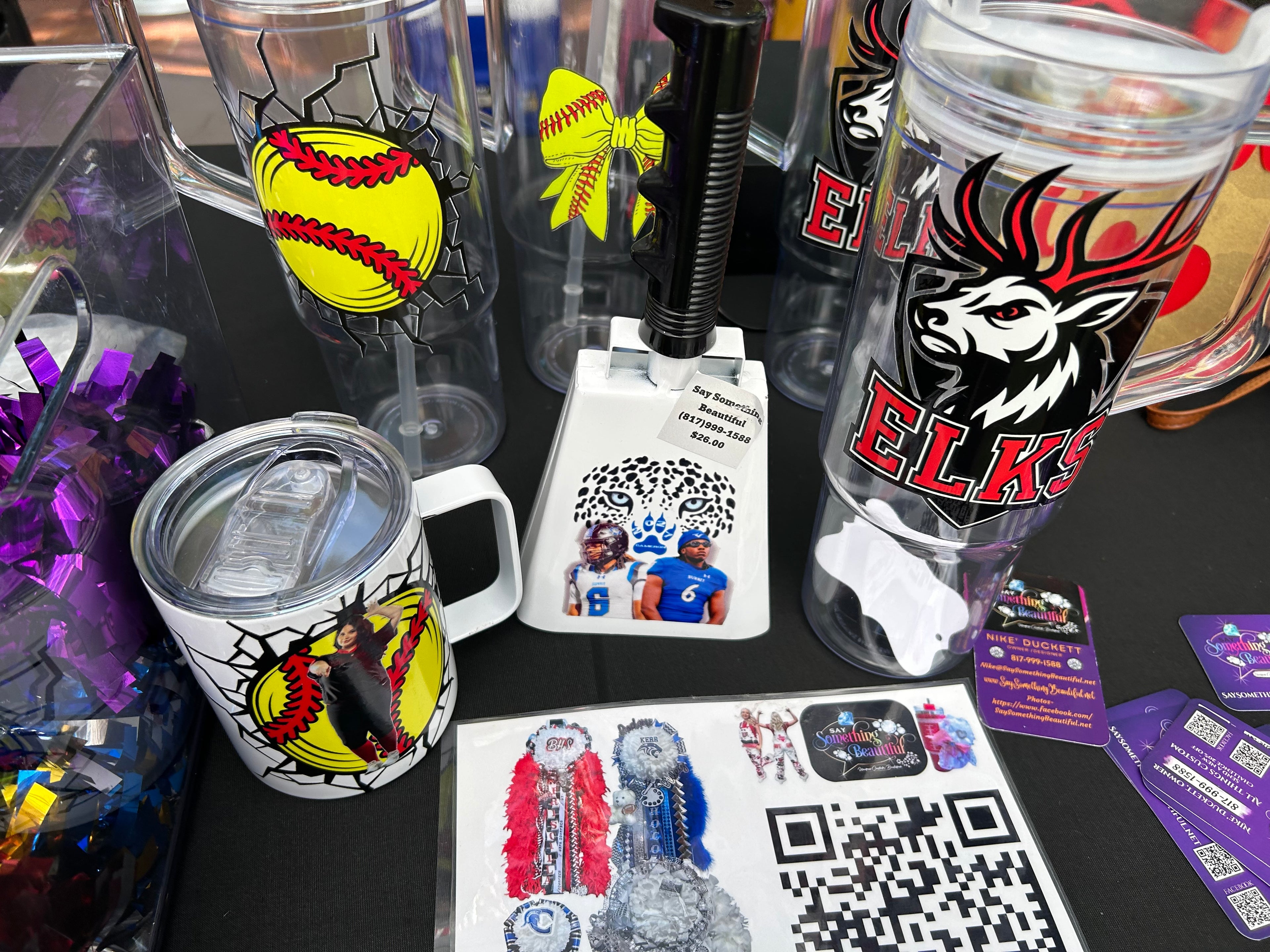 Custom Clear Stadium Purse