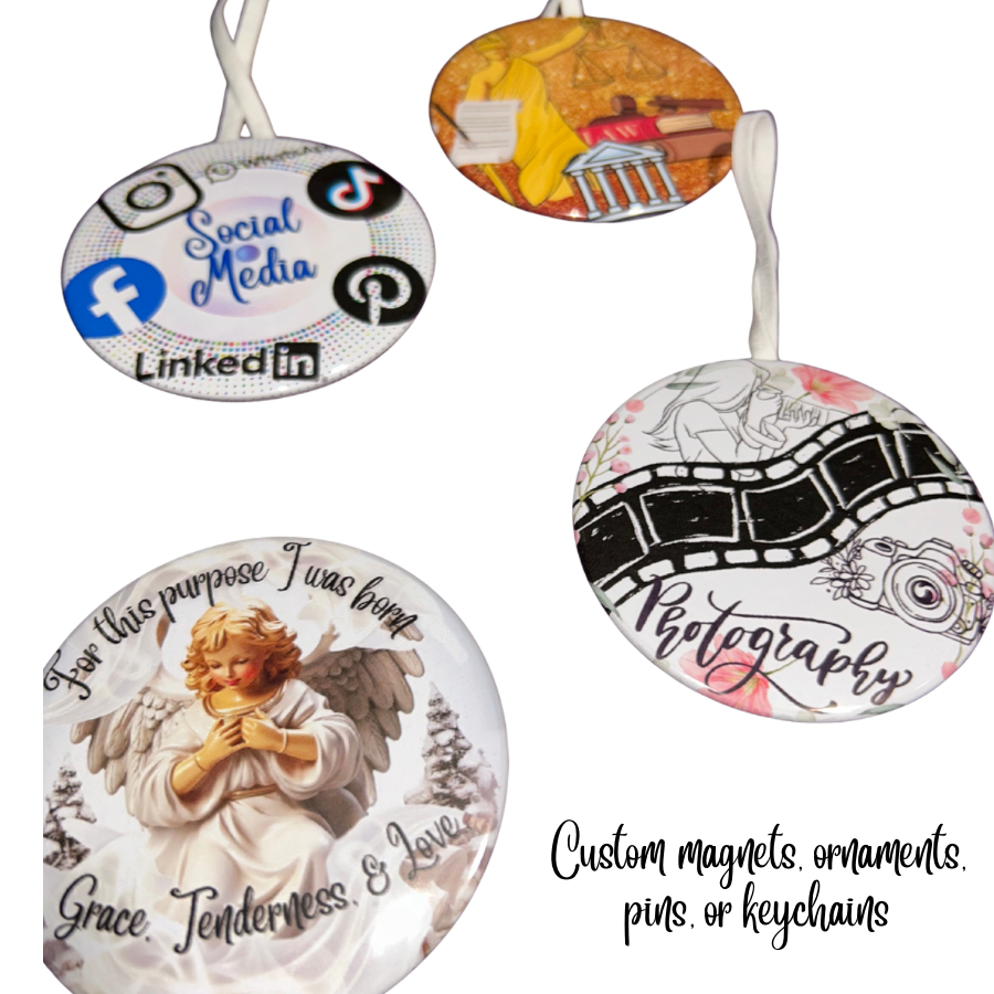 Photo Button 3" Round
