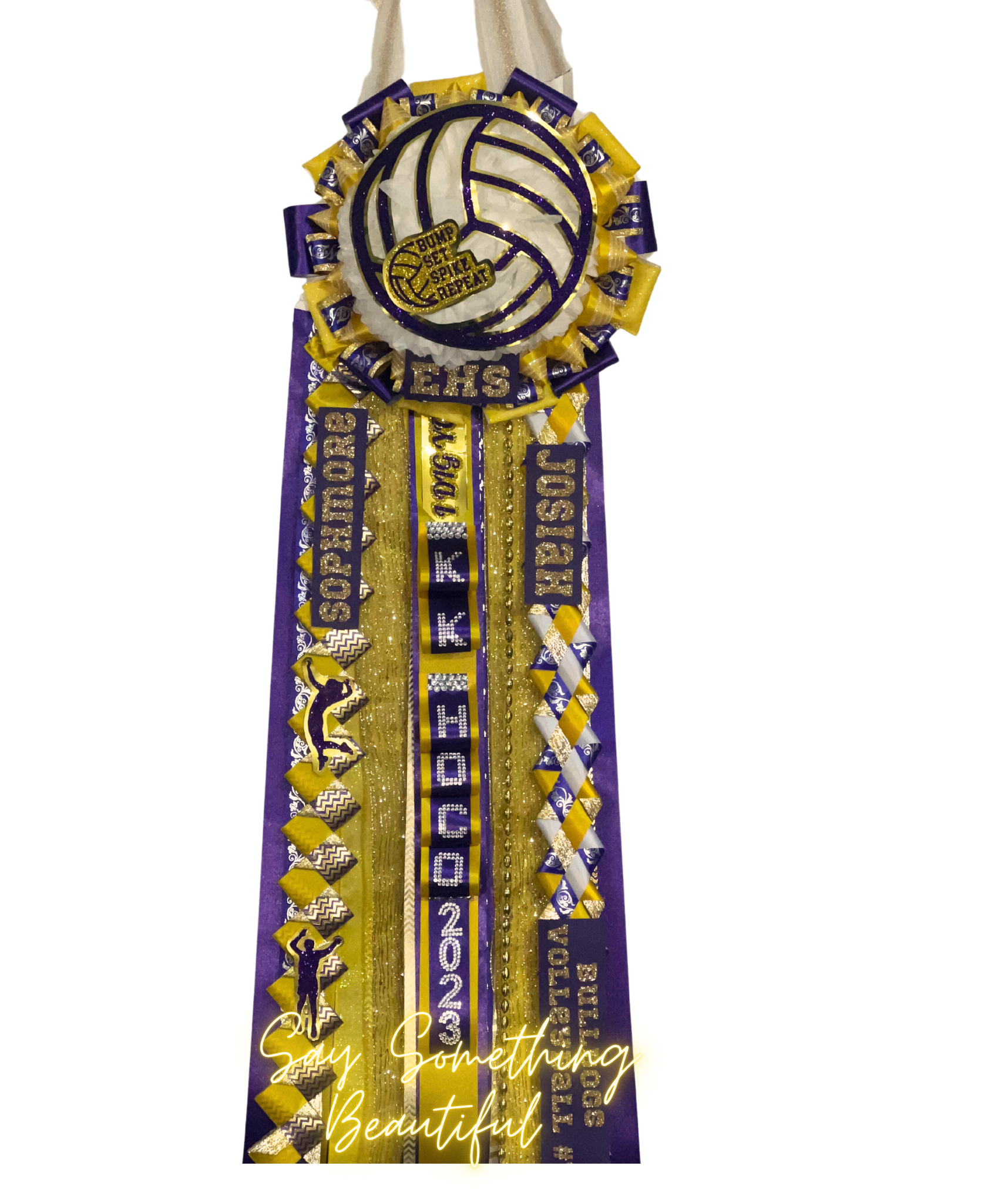 Homecoming Mum, 9" Flower, Any Grade, Lots of upgrade options