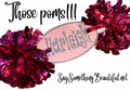 Custom Cheer Sticks