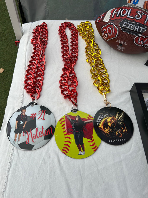 Custom Spirit Chains Large; Any activity, Any Name, Any Custom, Anything legal!!