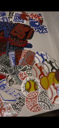 Color Cutouts, sticker & cardstock / Packages