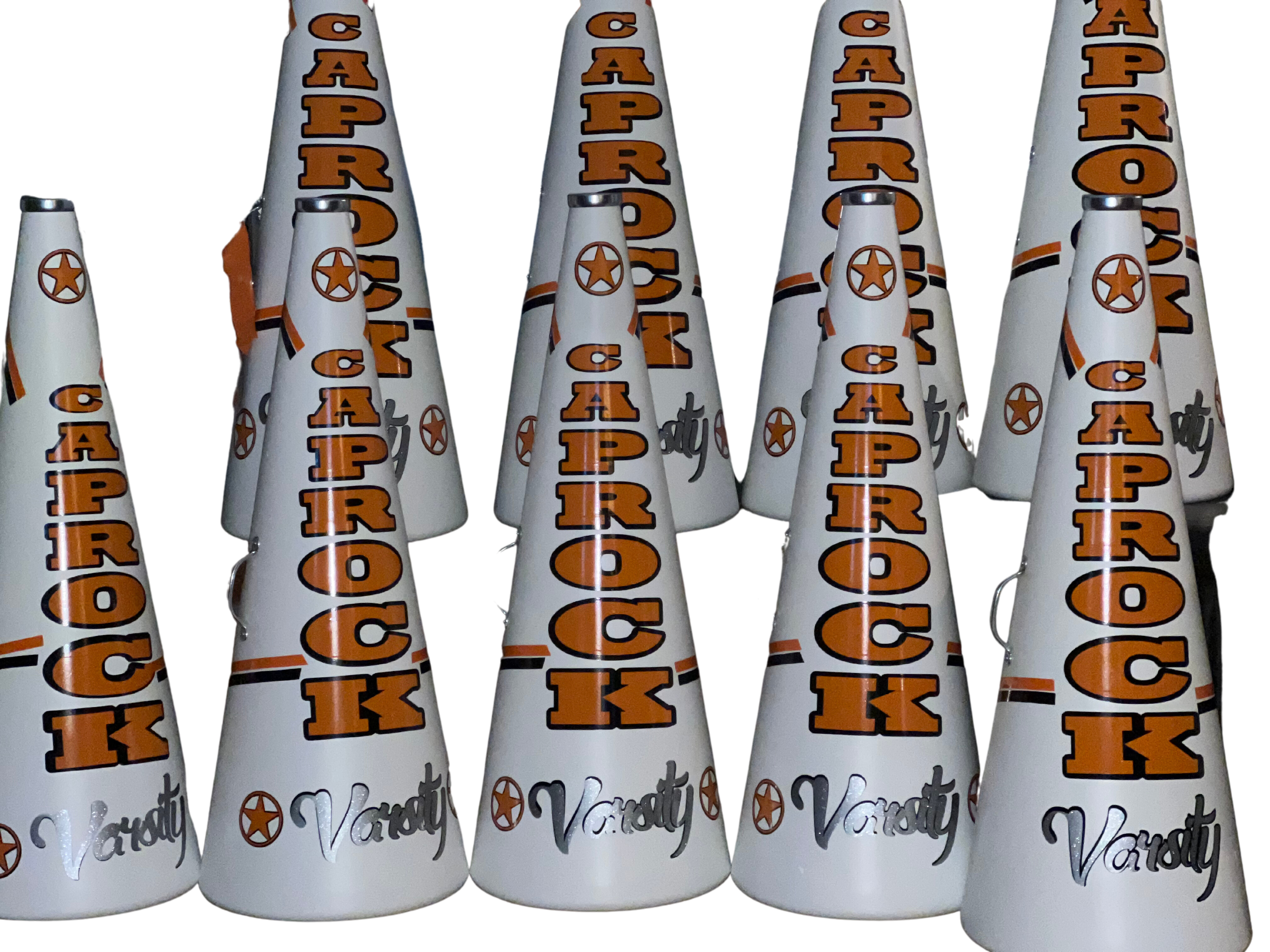 Custom Megaphones / Cheer buckets