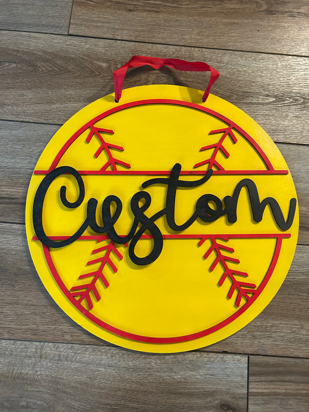 Wall / Door Hanging 18" round Custom Decor