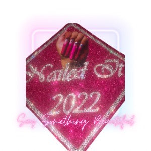 Graduation Grad Cap Topper for Seniors (High school, college, University, Trade).