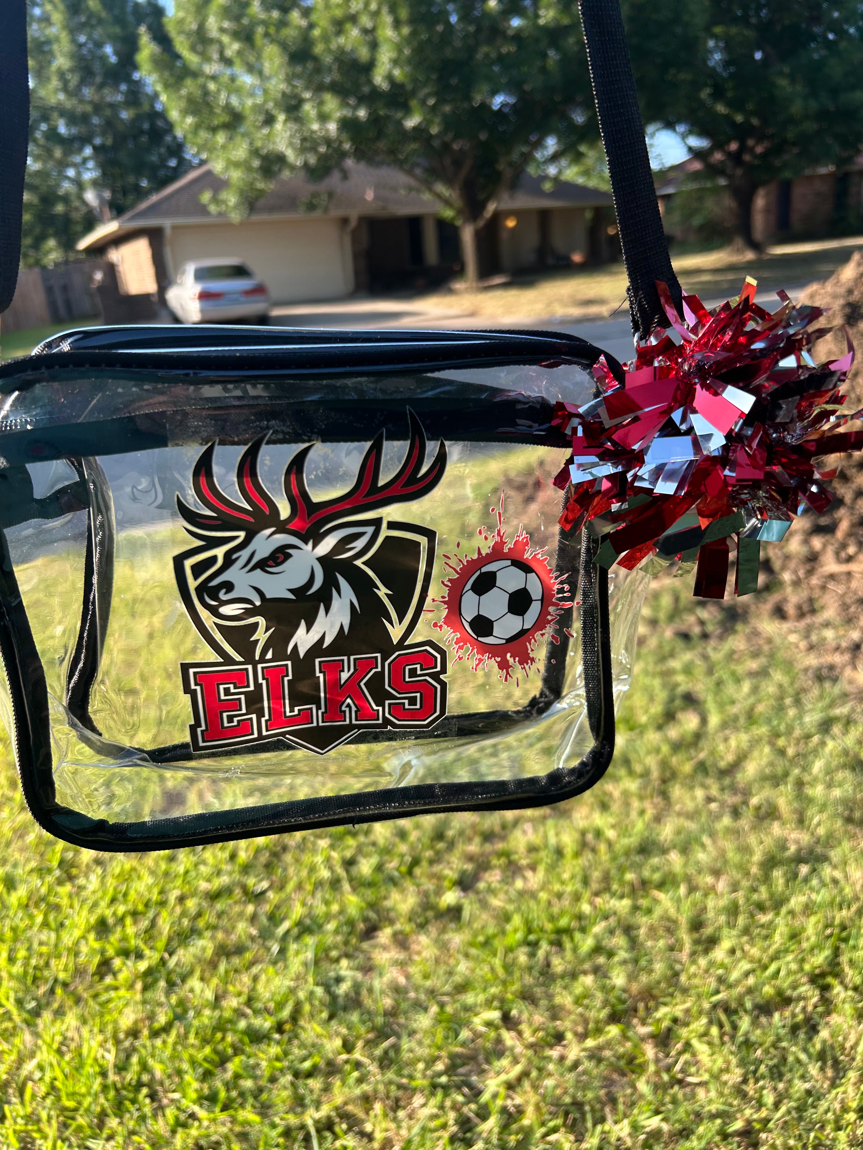 Custom Clear Stadium Purse