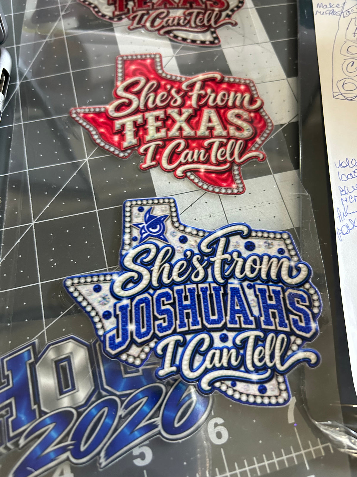 Window Clings 5” wide