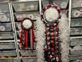 Homecoming Mum, 9” Round (Premade for Sell)  Waiting on your name!