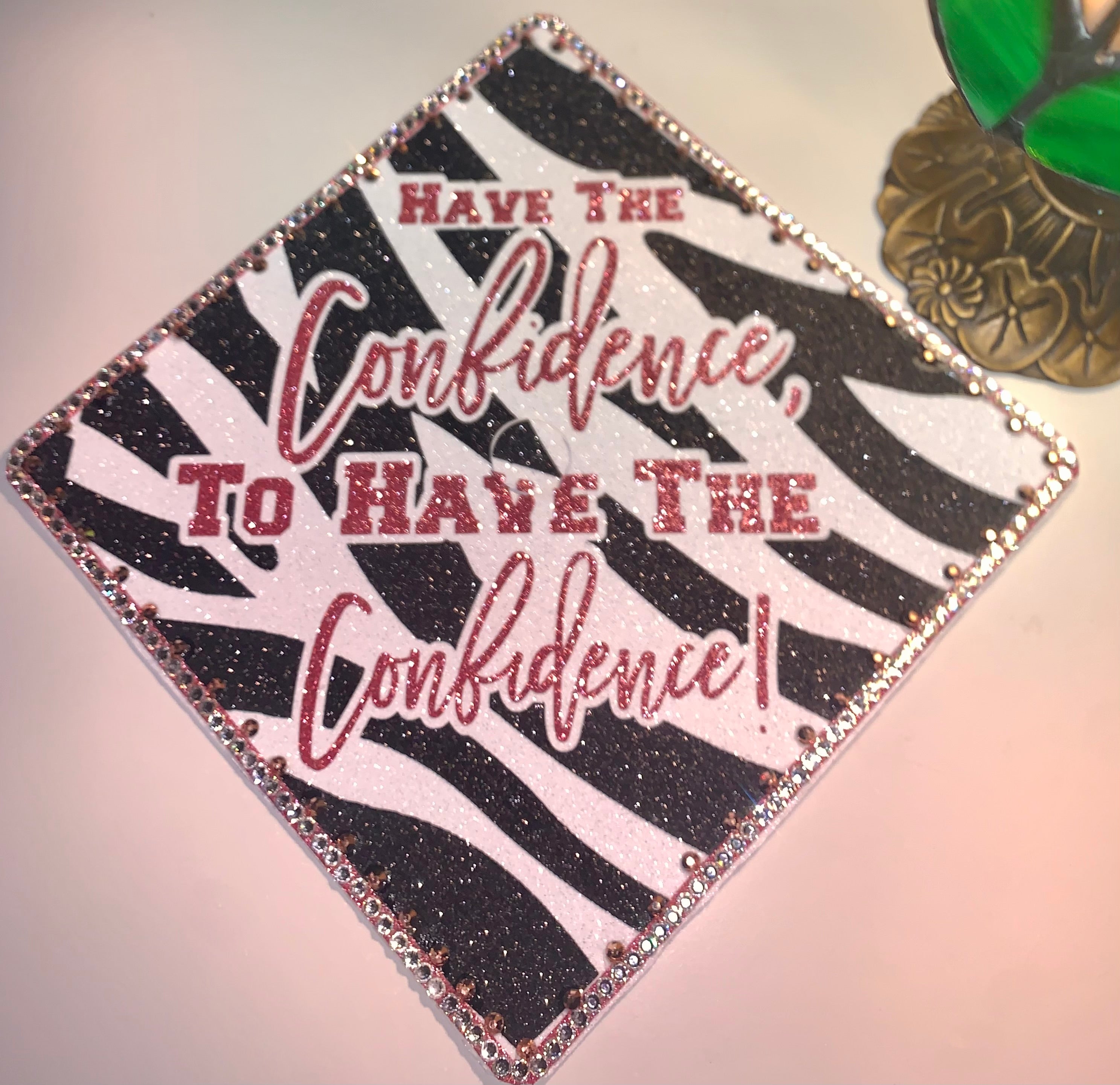 Graduation Grad Cap Topper for Seniors (High school, college, University, Trade).
