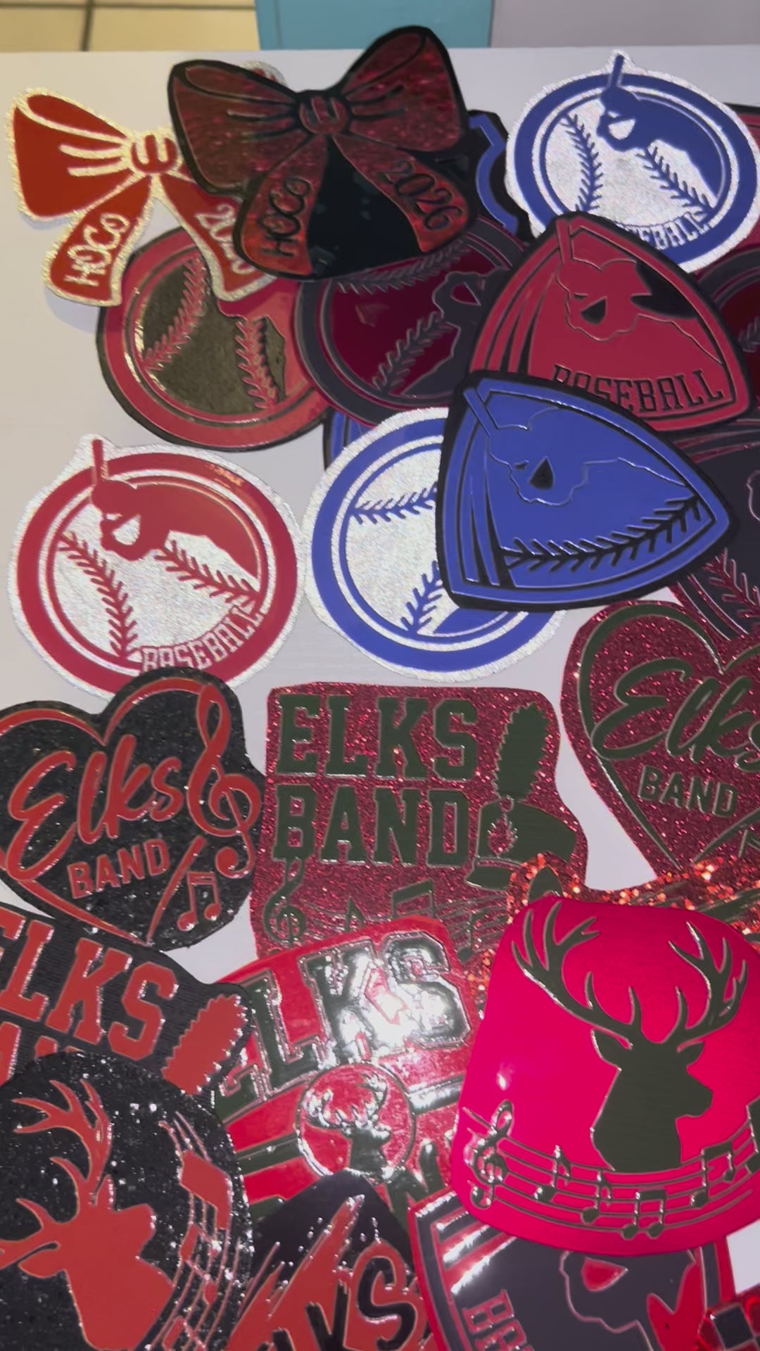 Color Cutouts, sticker & cardstock / Packages